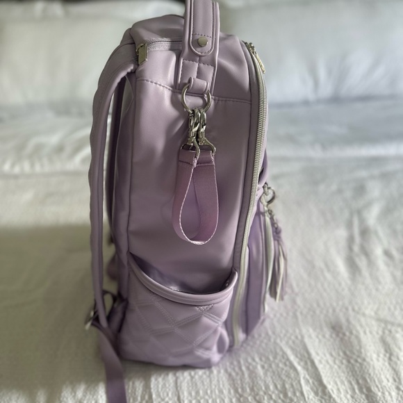 Itzy Ritzy Lavender Boss Backpack! - Picture 4 of 9